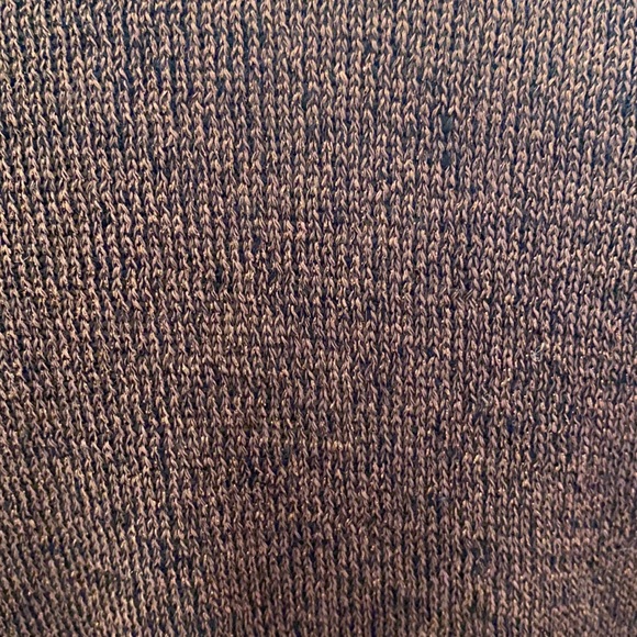 NWT FREE PEOPLE V NECK WAISTED WARM GLITTER HOLIDAY SWEATER🎁 $4.99 reduce ship - Picture 7 of 9